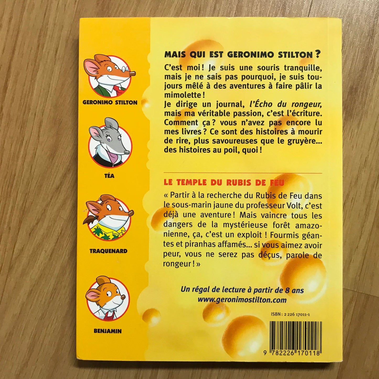 Geronimo Stilton 25: Le temple du rubis de feu