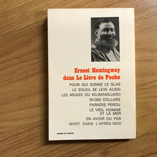 Hemingway, Ernest - L’adieu aux armes