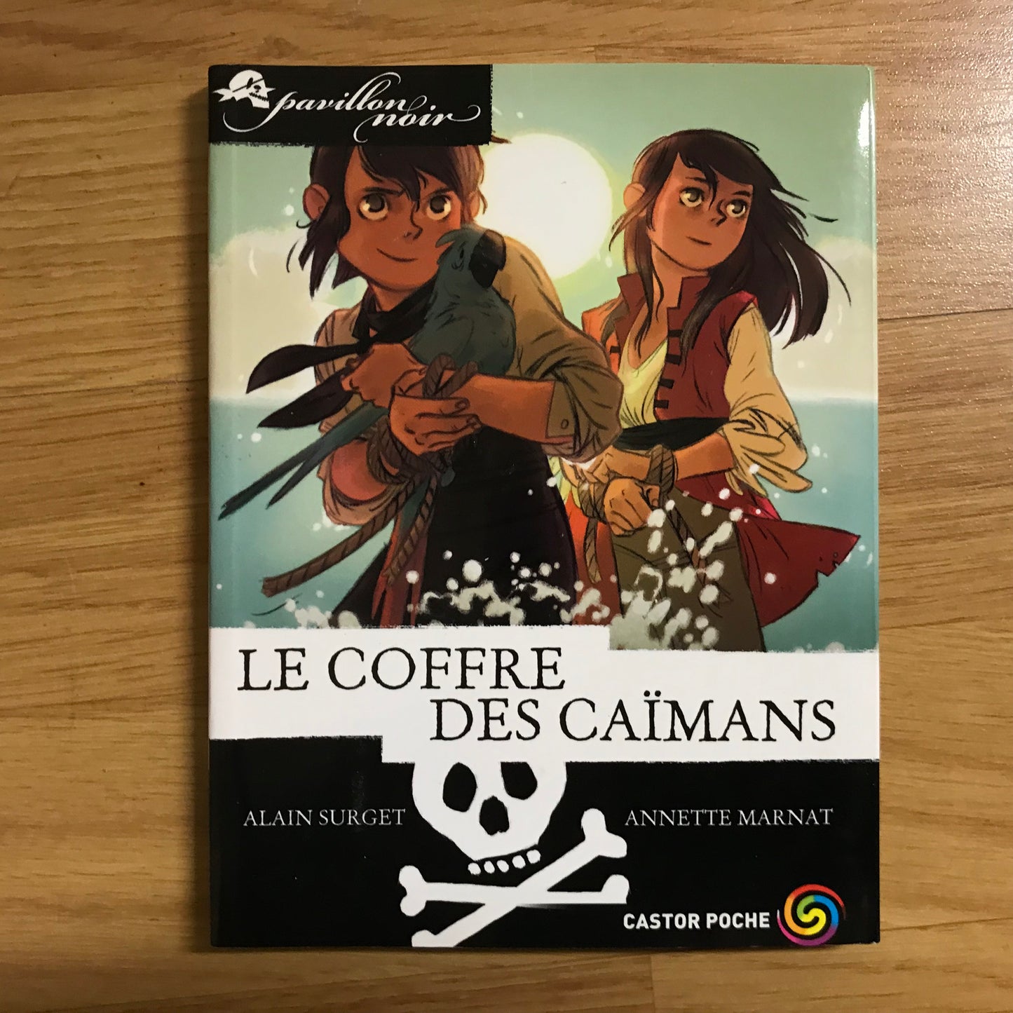 Surget, Alain - Pavillon noir; le coffre des caïmans
