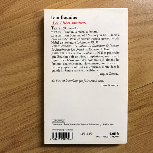 Bounine, Ivan - Les allées sombres
