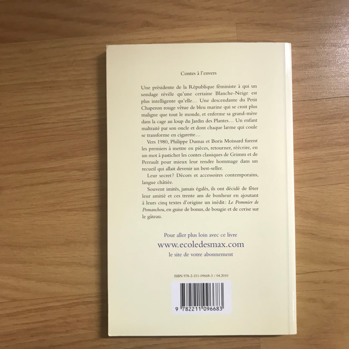 Dumas, Philippe - Contes à l’envers