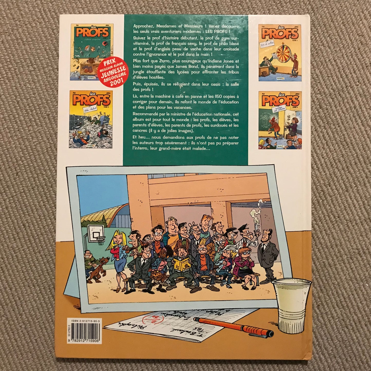 Les profs T05: Chute des cours - Pica & Erroc