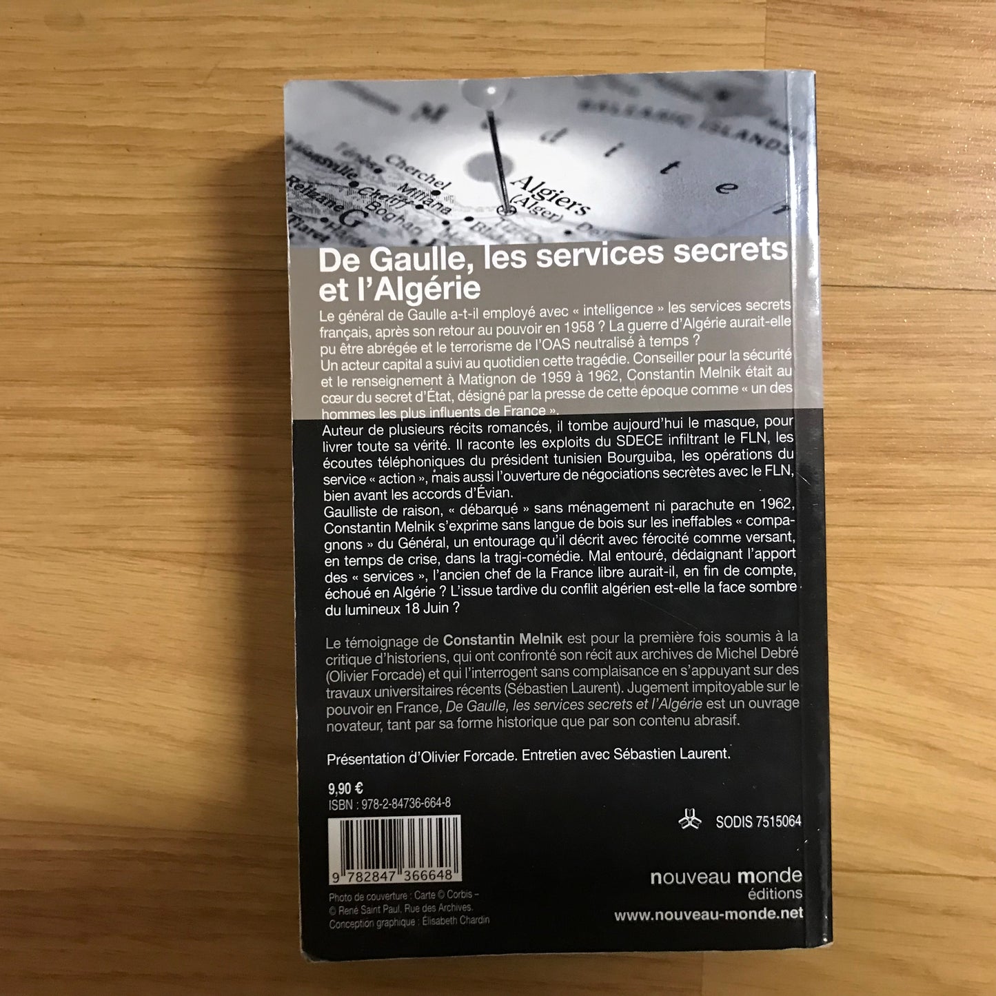 Melnik, Constantin - De Gaulle, les services secrets et l’Algérie