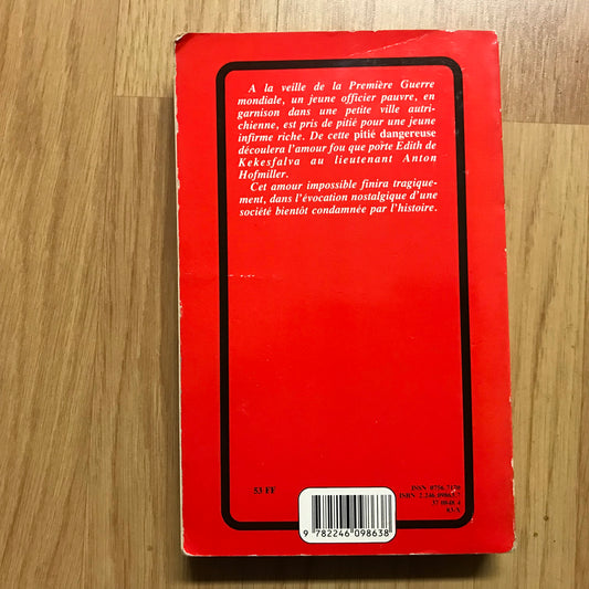 Zweig, Stefan - La pitié dangereuse