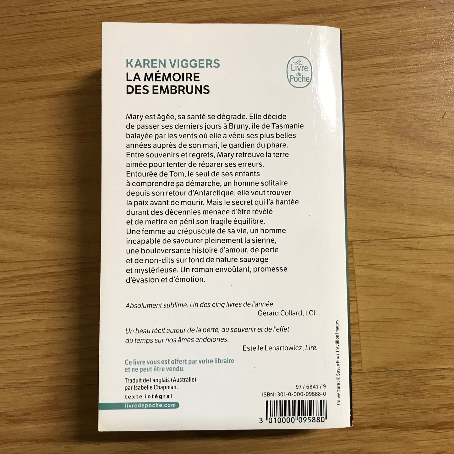 Viggers, Karen - La mémoire des embruns