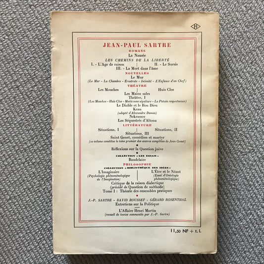 Sartre, Jean-Paul - Le sursis