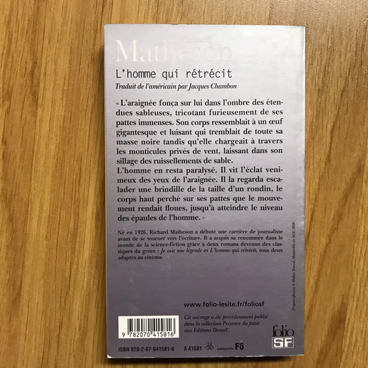 Matheson, Richard - L’homme qui rétrécit