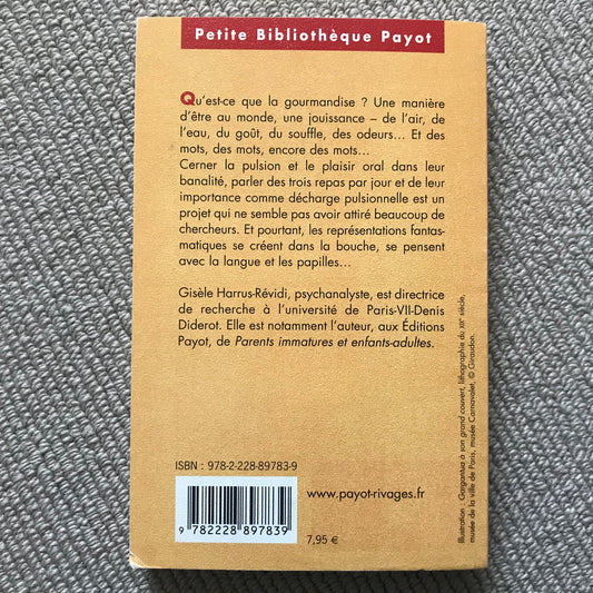 Psychanalyse de la gourmandise - G. Harrus-Revidi