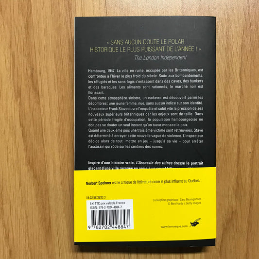 Rademacher, Cay - L’assassin des ruines