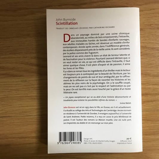 Burnside, John - Scintillation