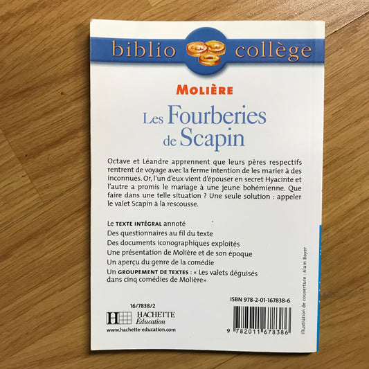 Molière - Les fourberies de Scapin