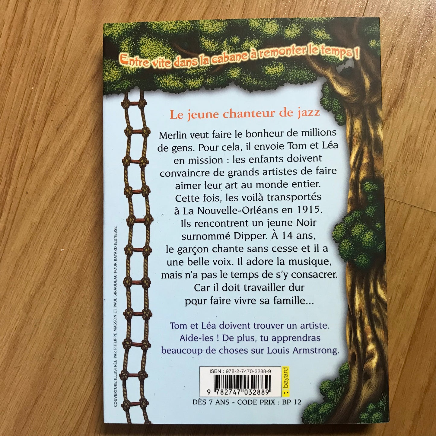 La cabane magique 37: Le jeune chanteur de Jazz - Mary Pope Osborne