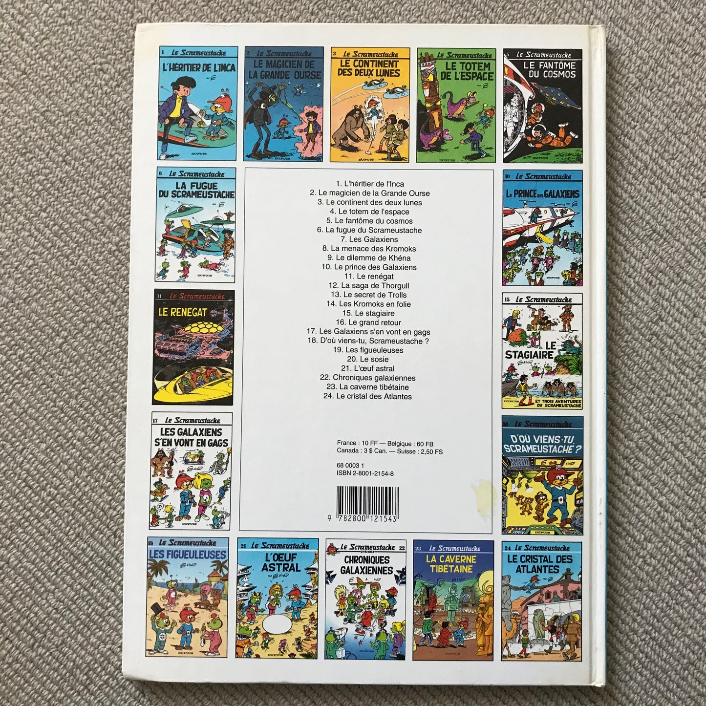 Le scrameustache T03: Le continent des deux lunes - Gos