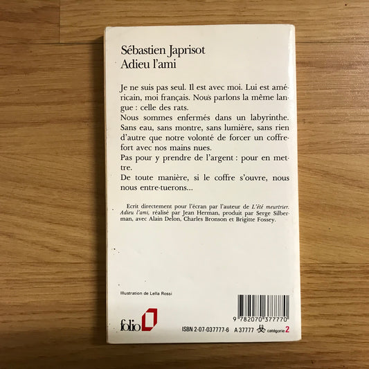 Japrisot, Sébastien - Adieu l’ami