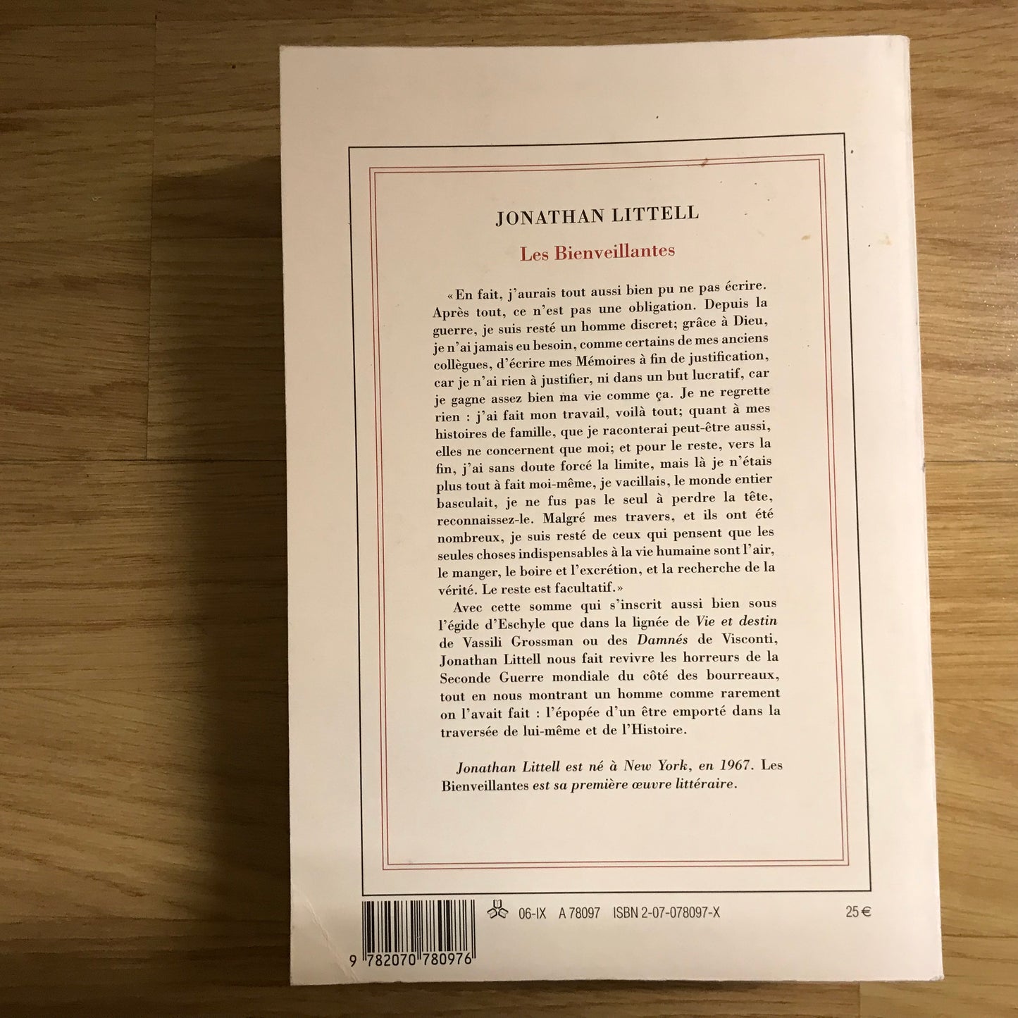 Littell, Jonathan - Les Bienveillantes