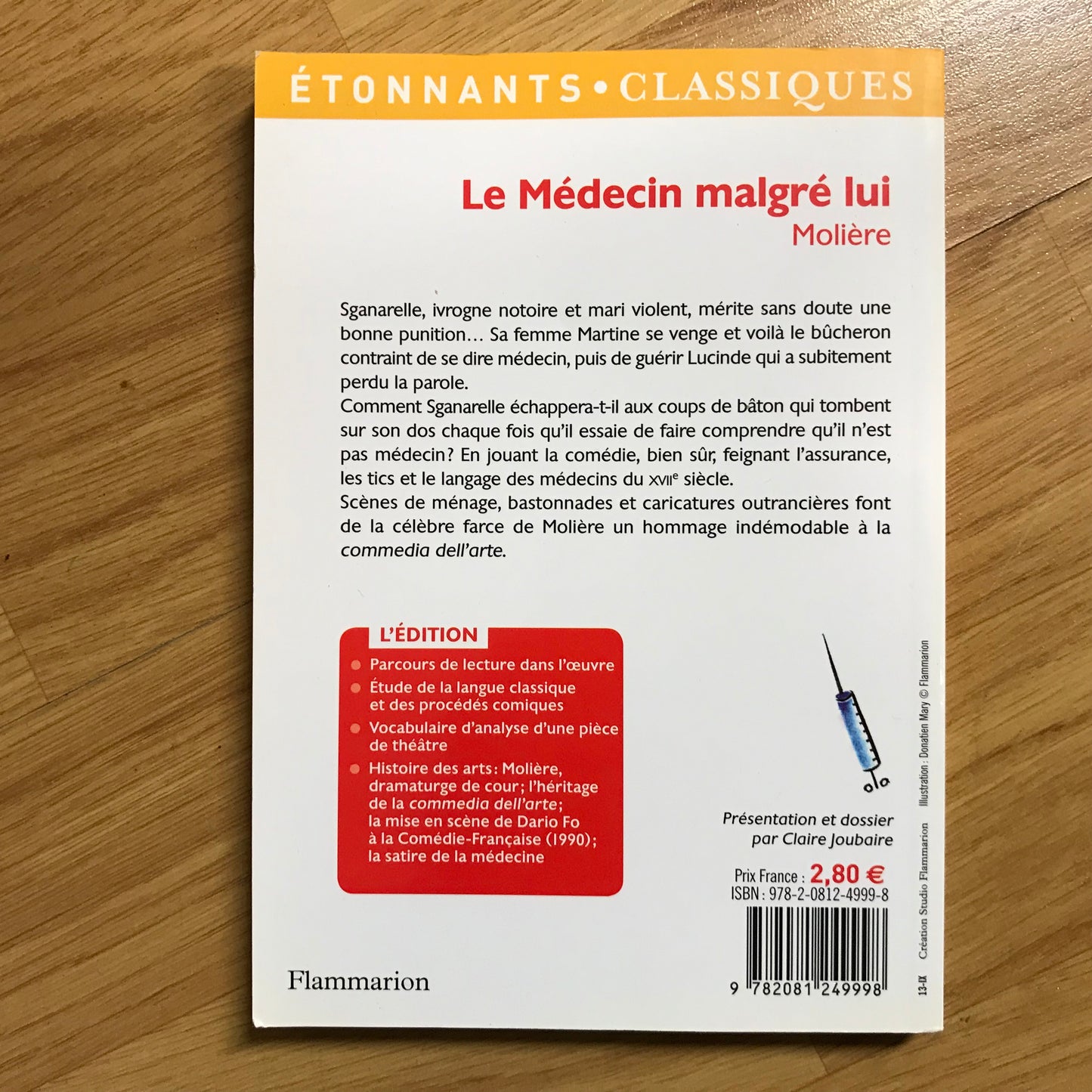 Molière - Le médecin malgré lui