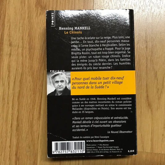 Mankell, Henning - Le Chinois