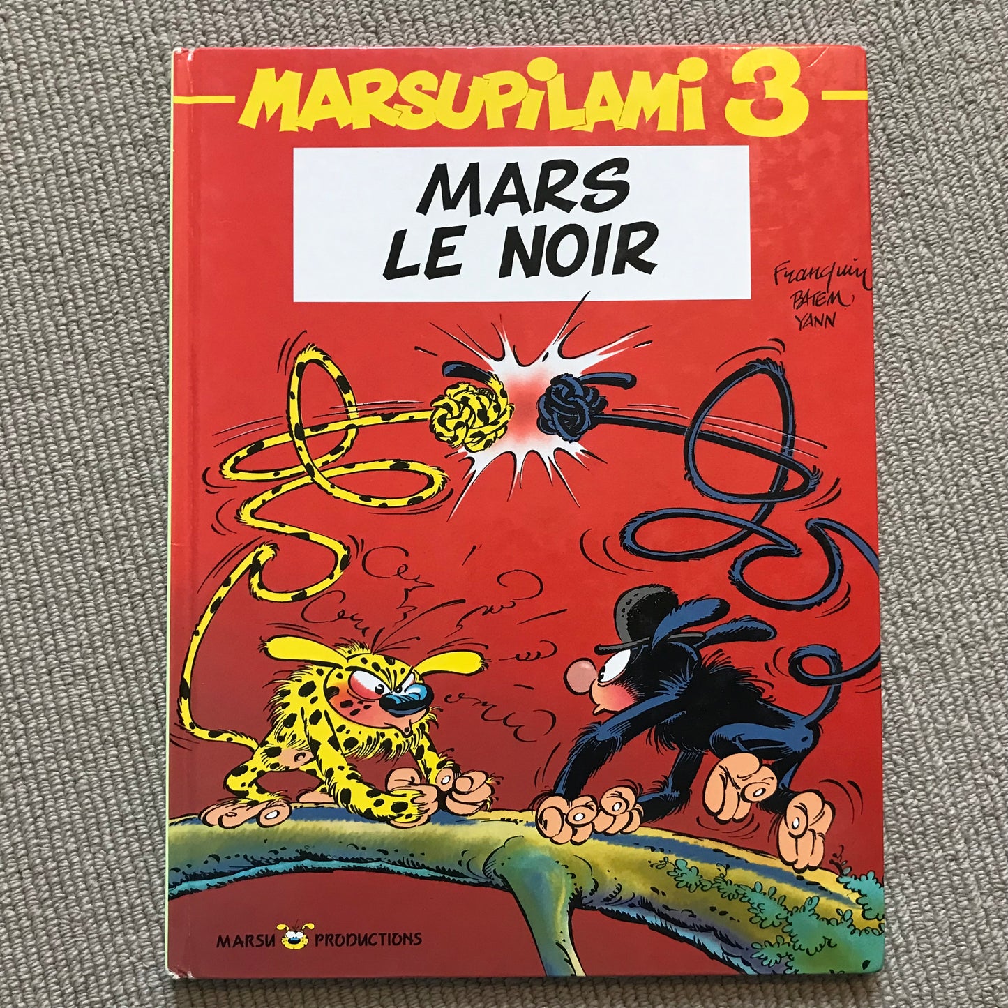Marsupilami T03: Mars le noir - Franquin, Batem & Yann
