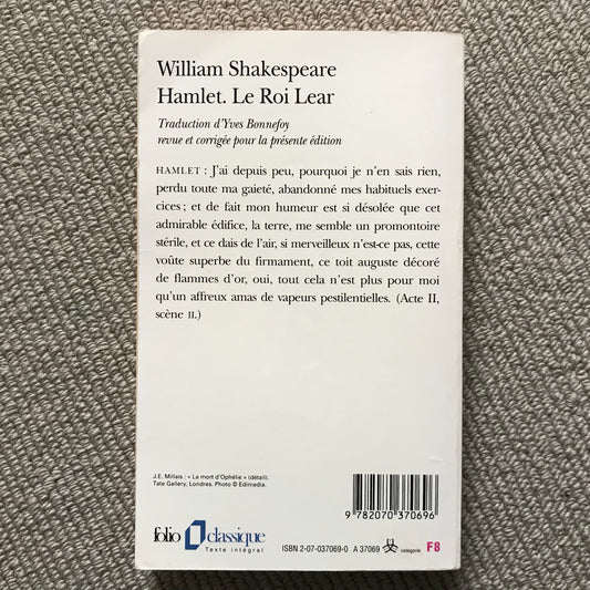 Shakespeare - Hamlet & Le Roi Lear