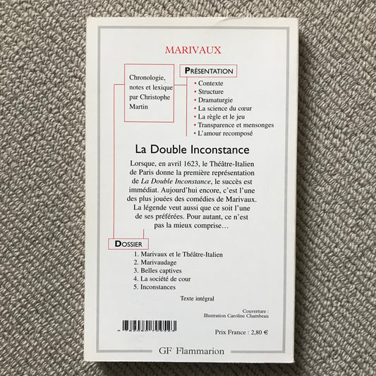 Marivaux - La double inconstance