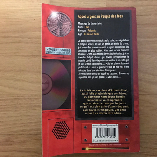 Artemis Fowl 03, Code éternité - Eoin Colfer