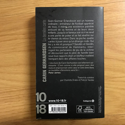 Gerhardsen, Carin - La dernière carte