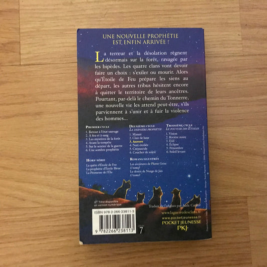 La guerre des clans Cycle 2 Livre 3, Aurore - Erin Hunter