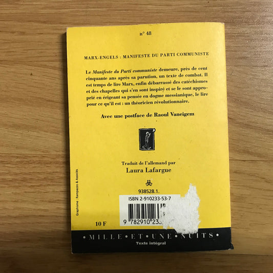 Marx - Engels: Manifeste