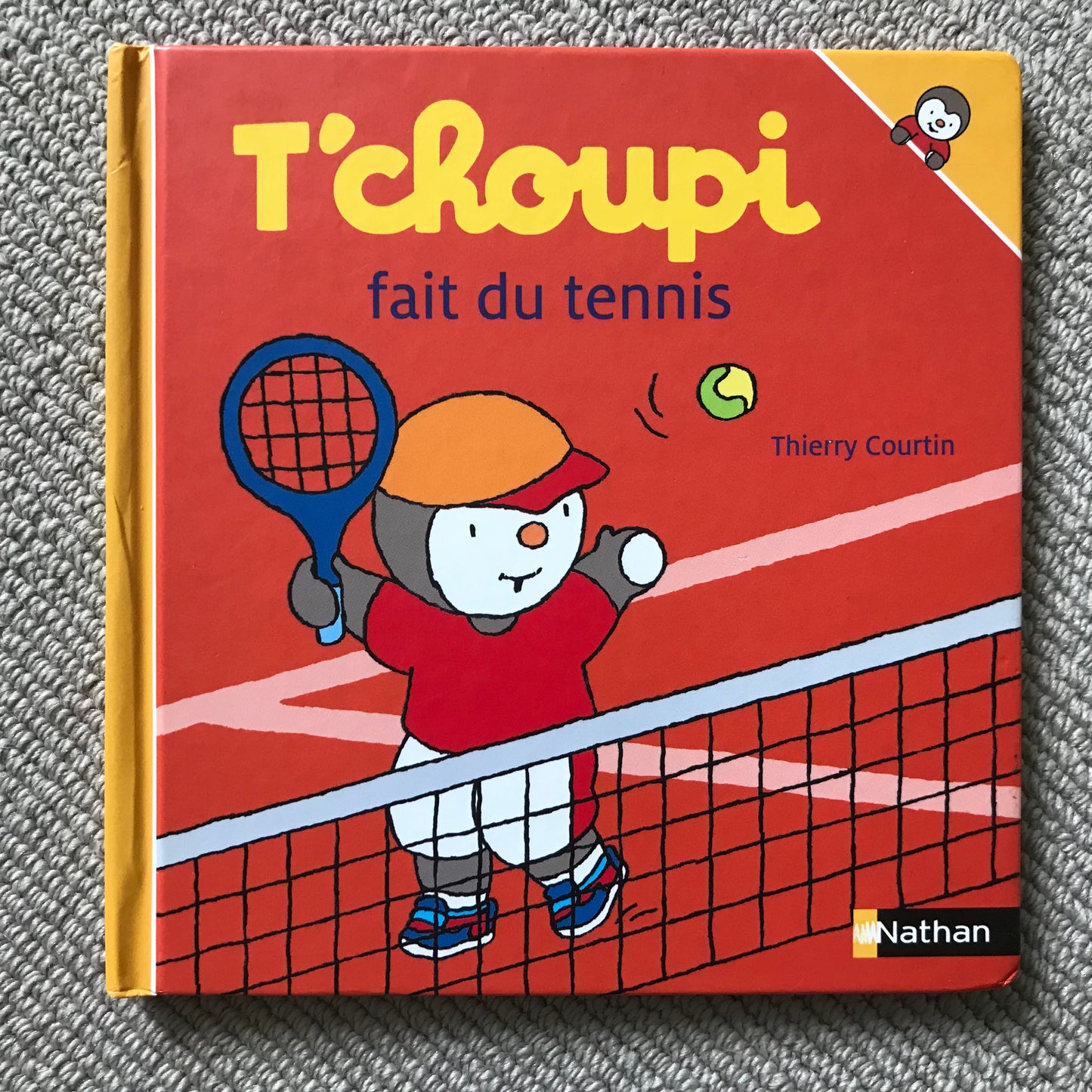T’choupi fait du tennis - Courtin, Thierry
