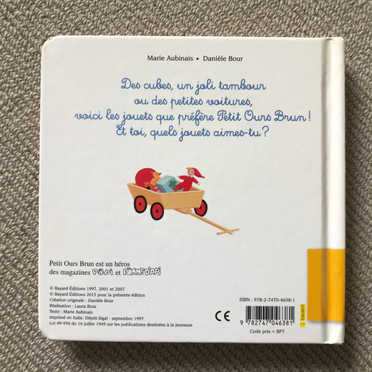 Petit Ours Brun - Mes jouets