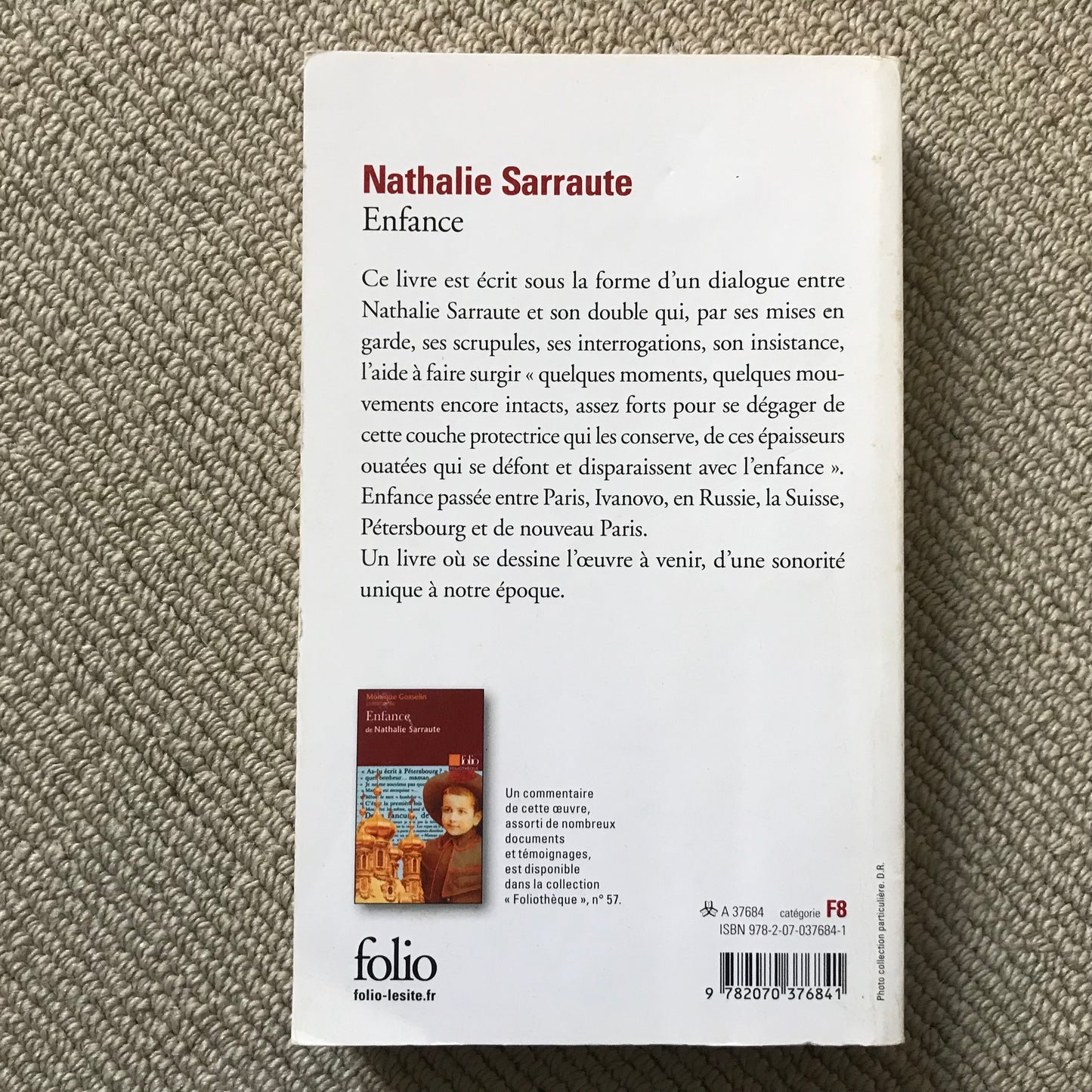 Sarraute, Nathalie - Enfance