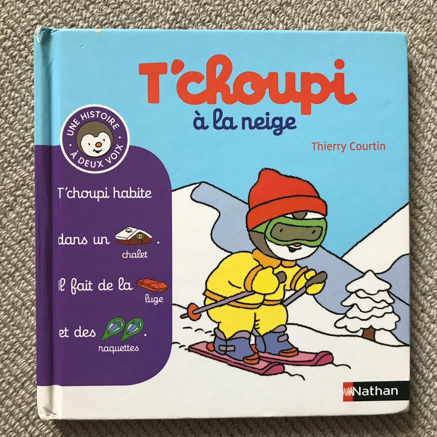 T’choupi à la neige - Courtin, Thierry