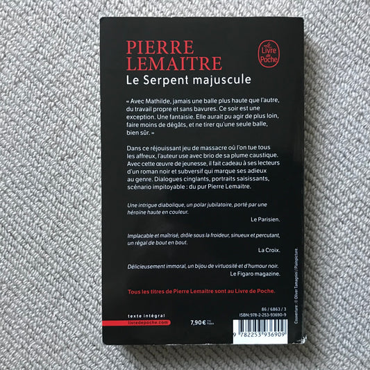 Lemaitre, Pierre - Le serpent majuscule