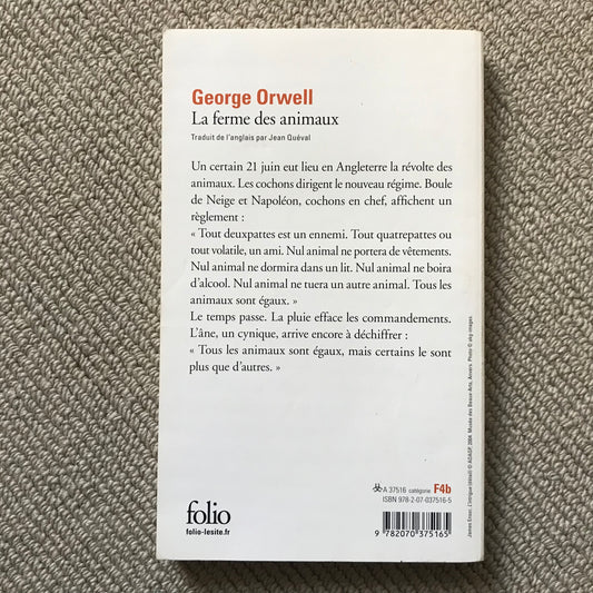 Orwell, George - La ferme des animaux