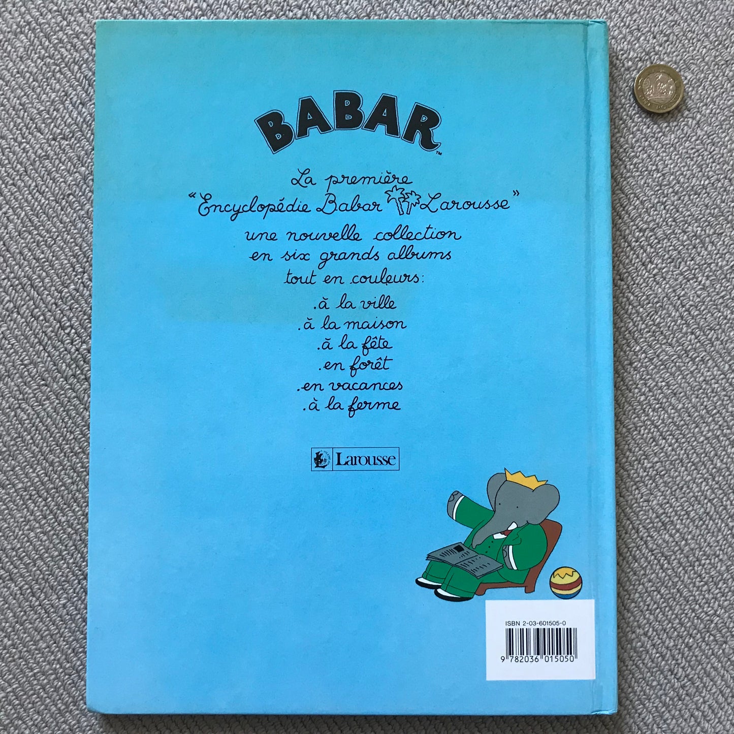 Babar en vacances - Encyclopédie Babar Larousse