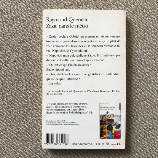 Queneau, Raymond - Zazie dans le métro