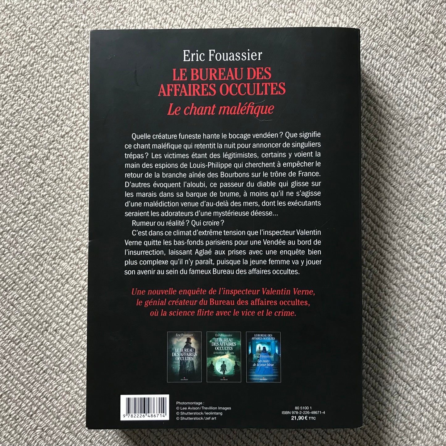 Fouassier, Eric - Le bureau des affaires occultes - Le chant maléfique