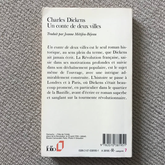 Dickens, Charles - Un conte de deux villes