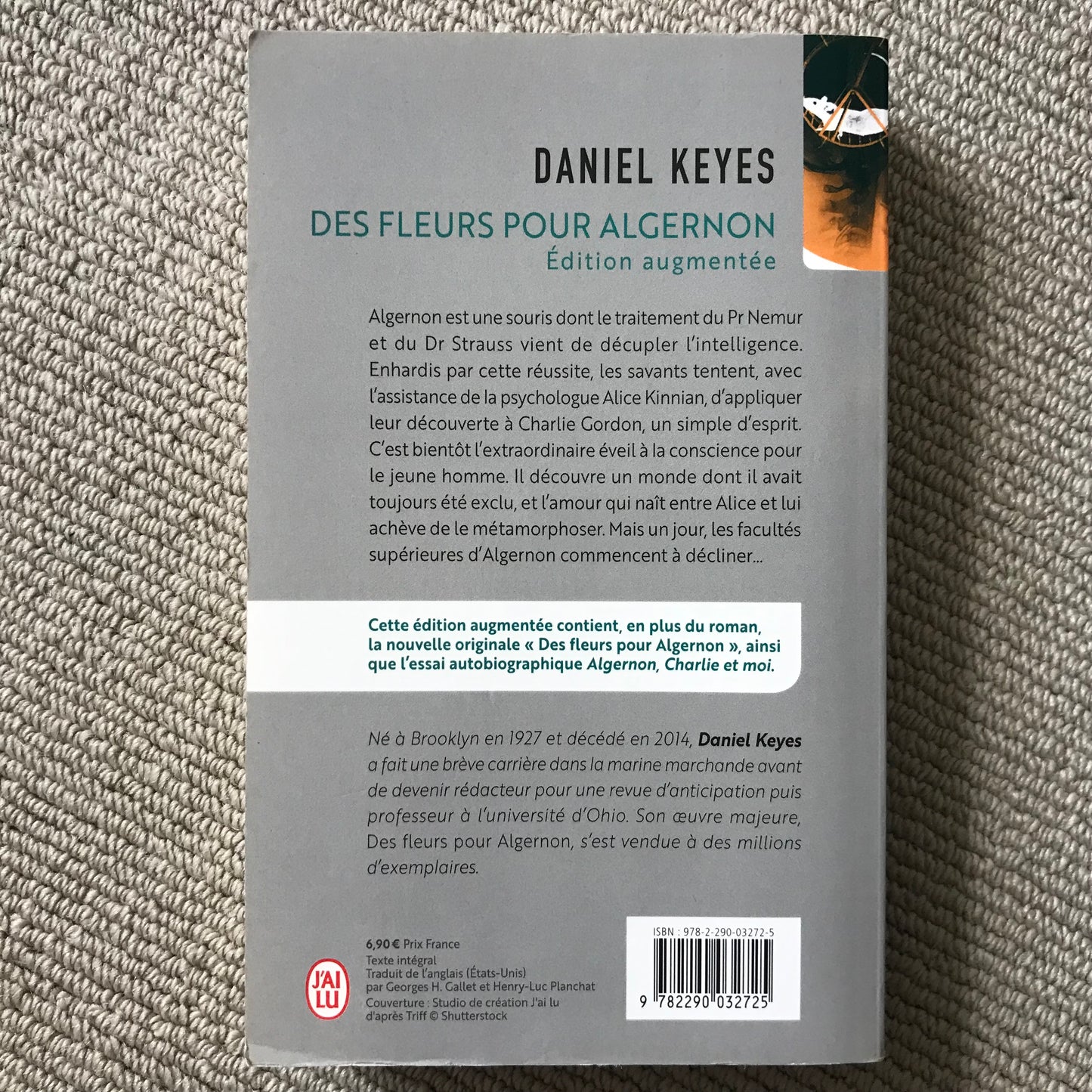 Keyes, Daniel - Des fleurs pour Algernon