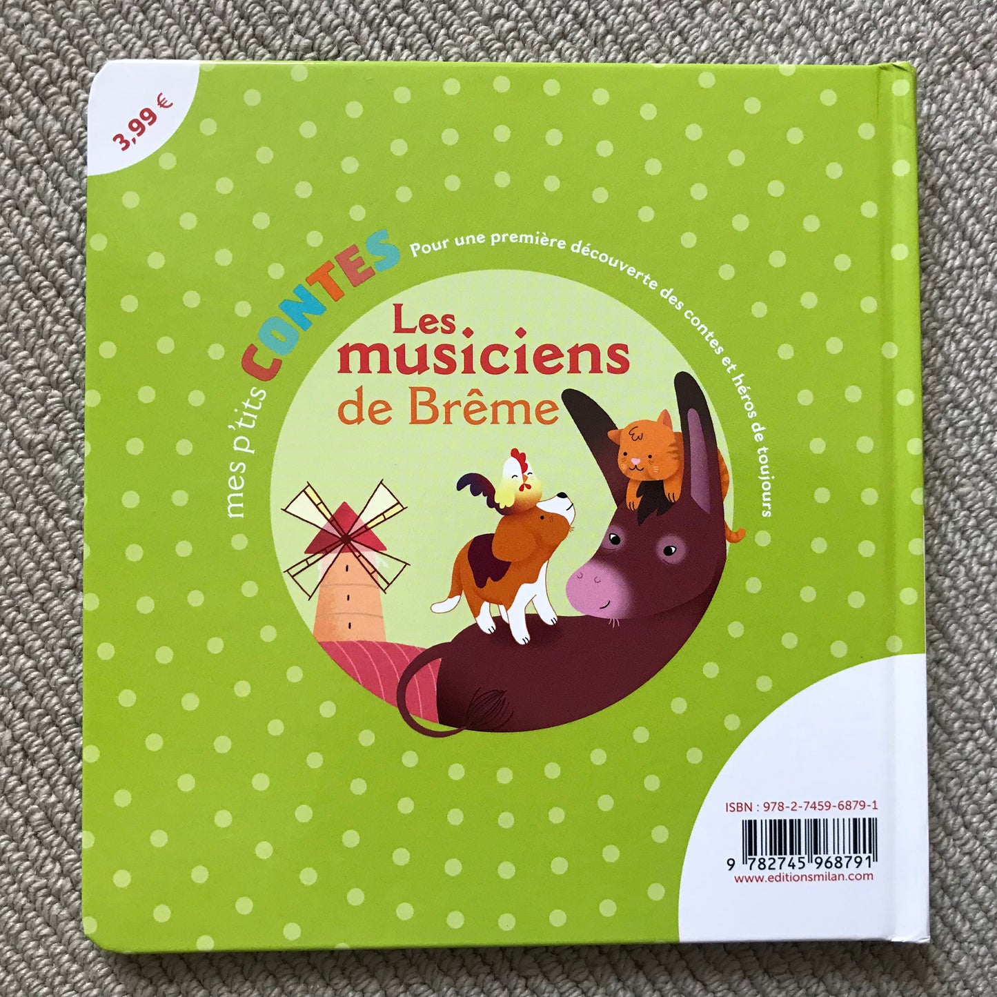 Les musiciens de Brême (Collection mes p’tits contes)