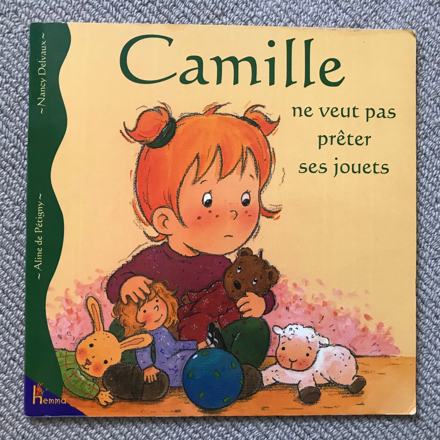 Camille ne veut pas prêter ses jouets - A. De Périgny & N. Delvaux