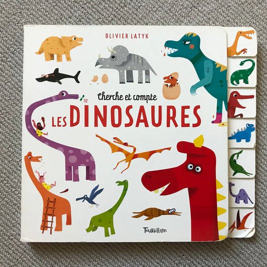 Cherche et compte les dinosaures - O. Latyk