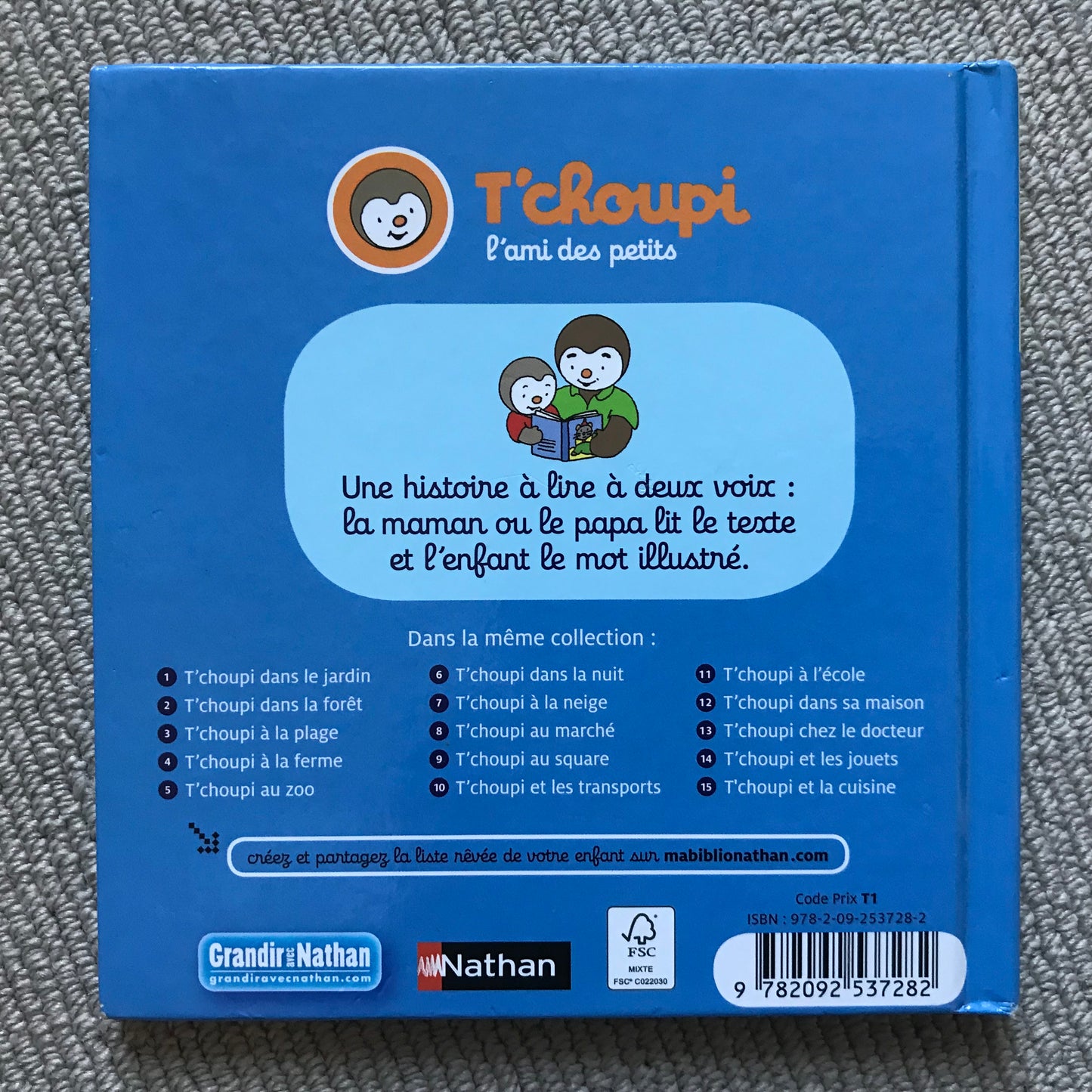 T’choupi à l’école - Courtin, Thierry