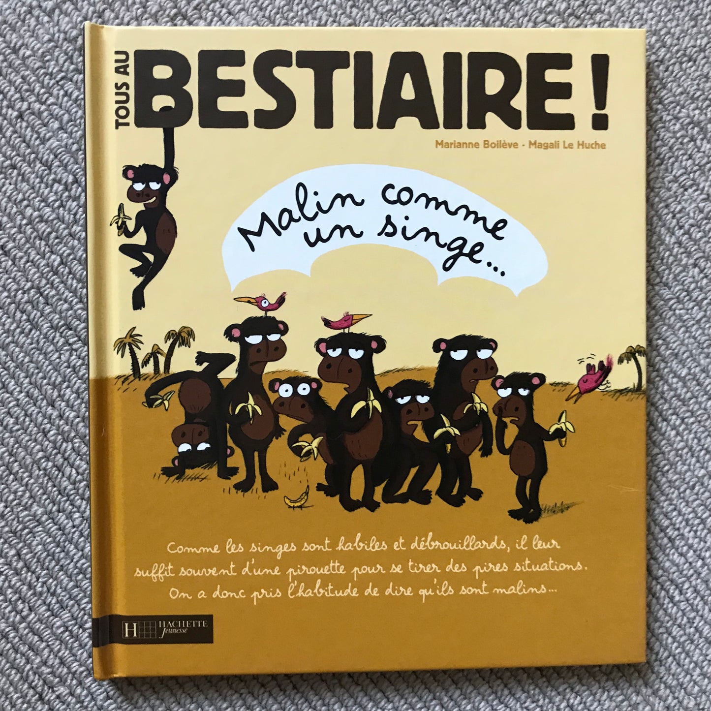 Tous au bestiaire! Malin comme un singe