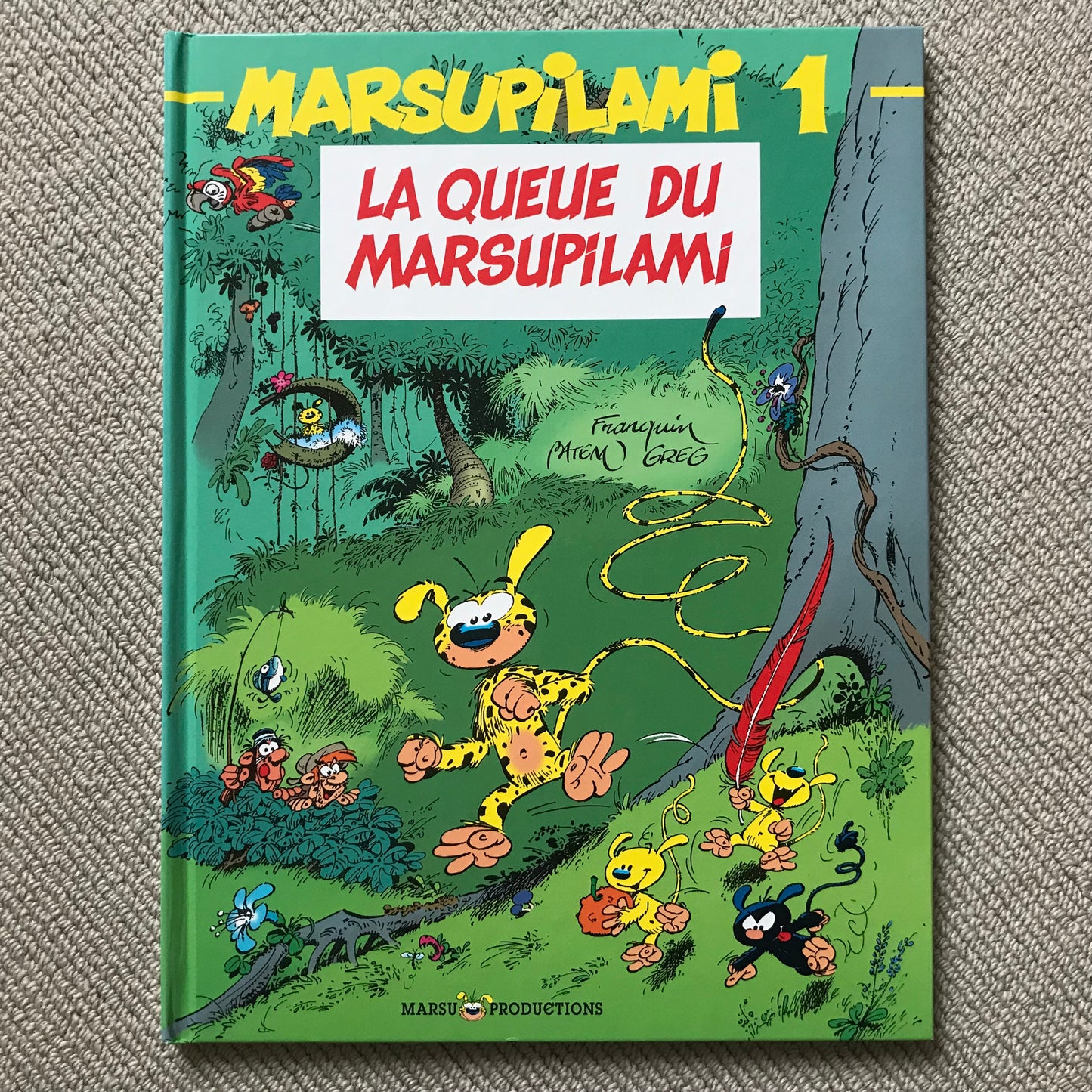 Marsupilami T1: La queue du Marsupilami - Franquin & Batem