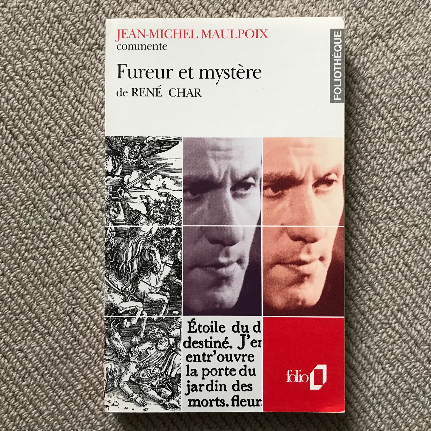 Char, René - Fureur et mystère commenté par J.-M. Maulpoix