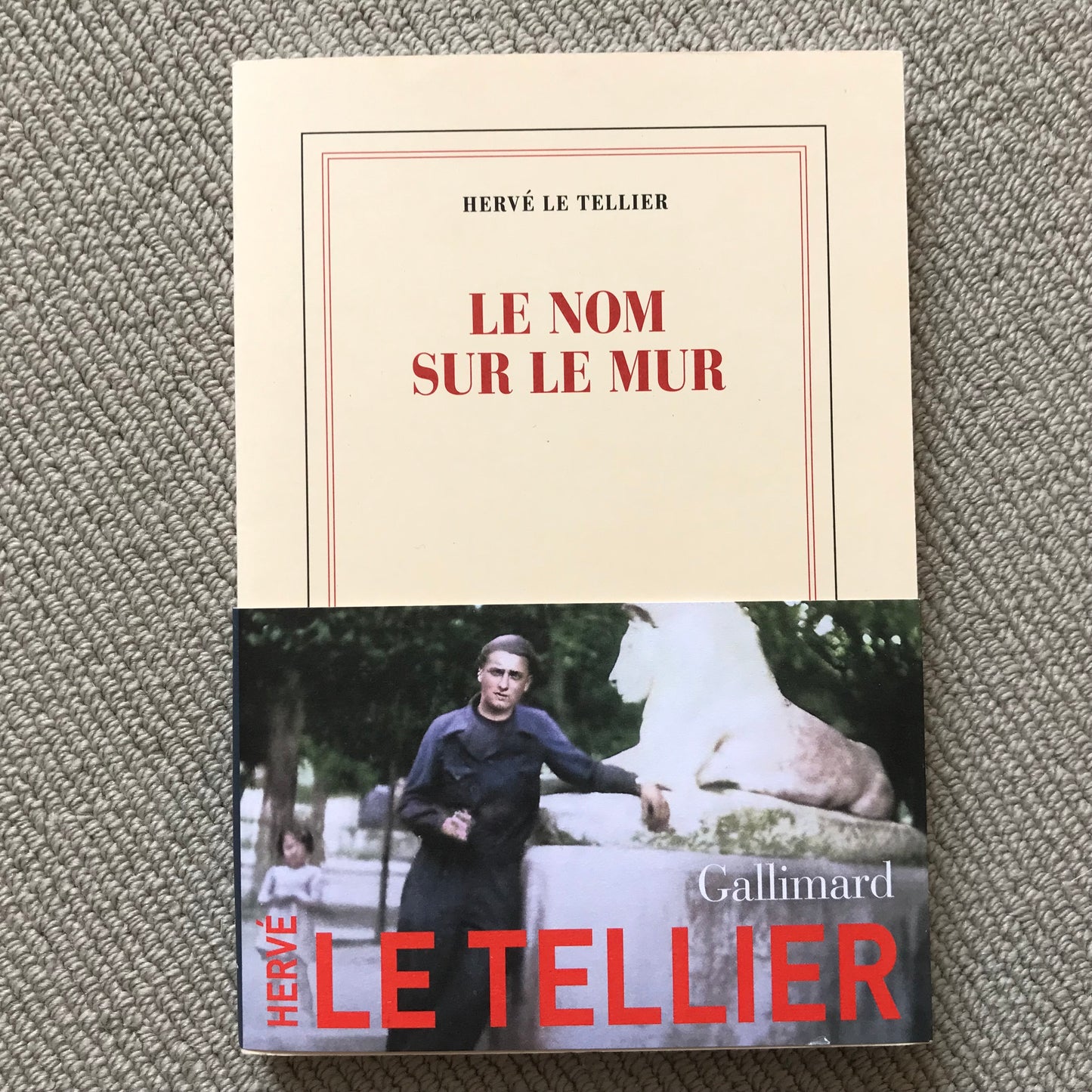 Tellier le, Hervé - Le nom sur le mur