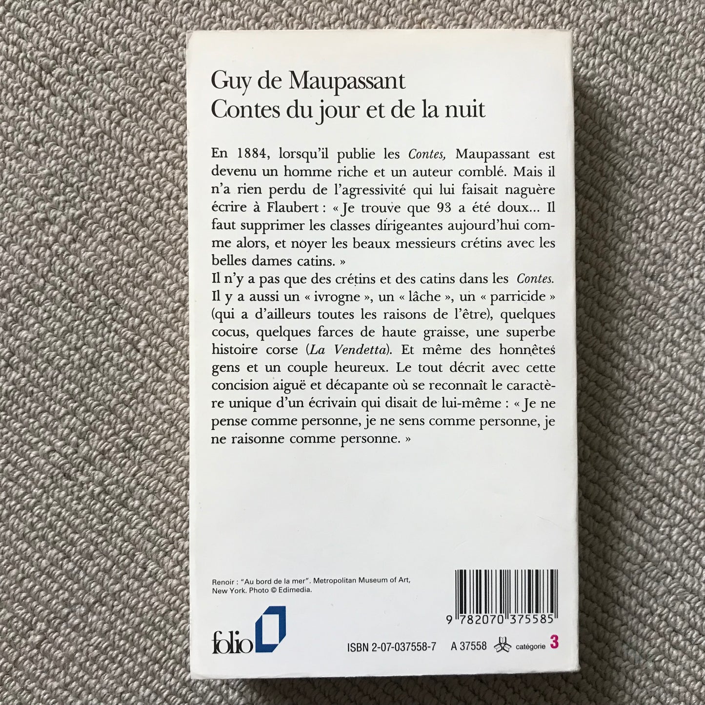 Maupassant de, Guy - Contes du jour et de la nuit