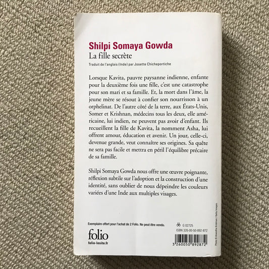 Gowda, Shilpi Somaya - La fille secrète