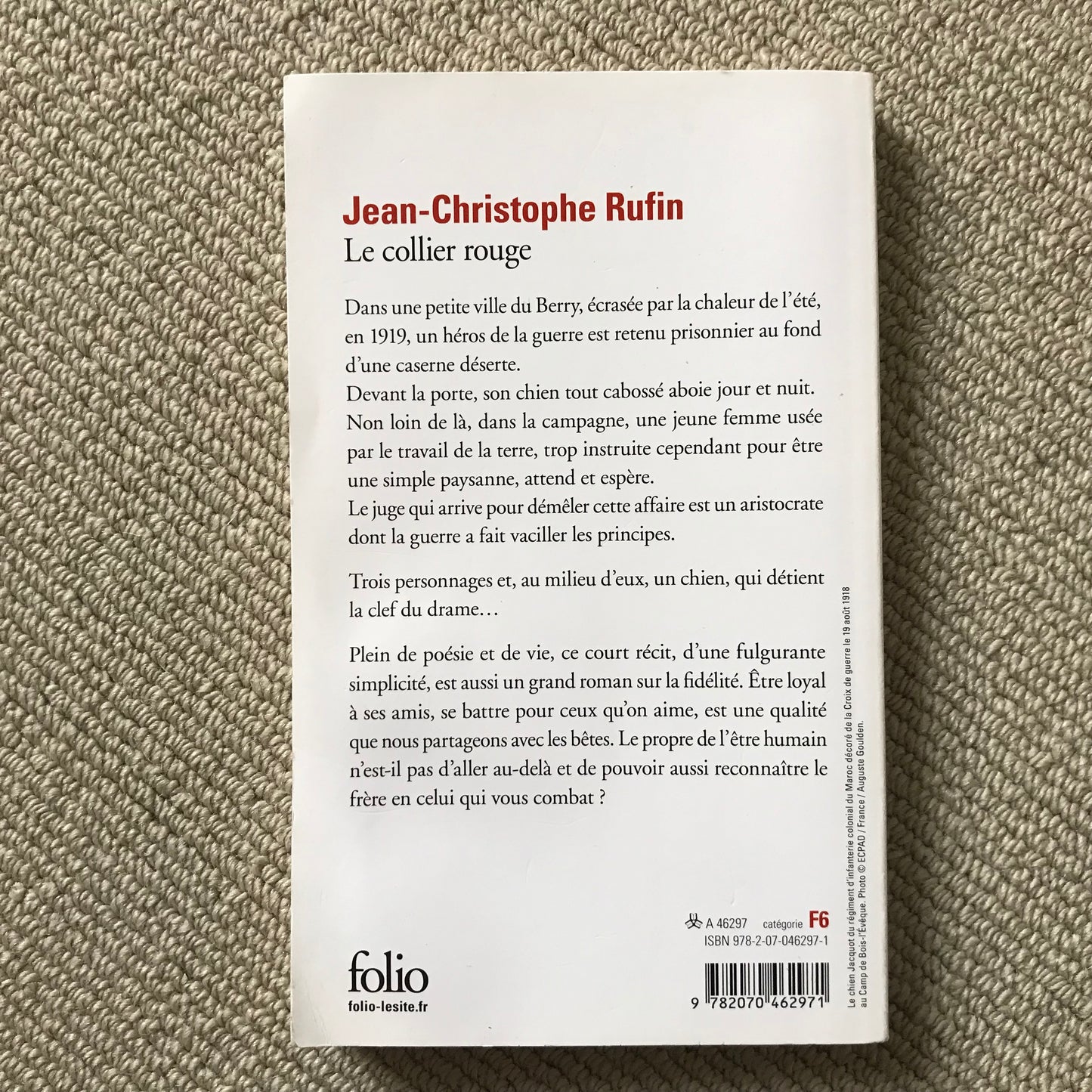 Rufin, Jean-Christophe - Le collier rouge